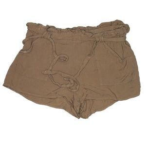 *SOLD* BB Dakota High Waist Tan Shorts